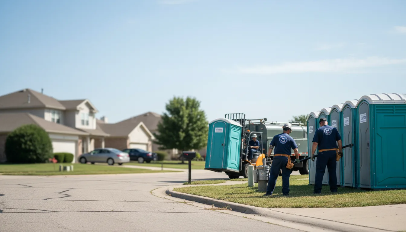 Porta Potty Rental in Elliott, IL near me